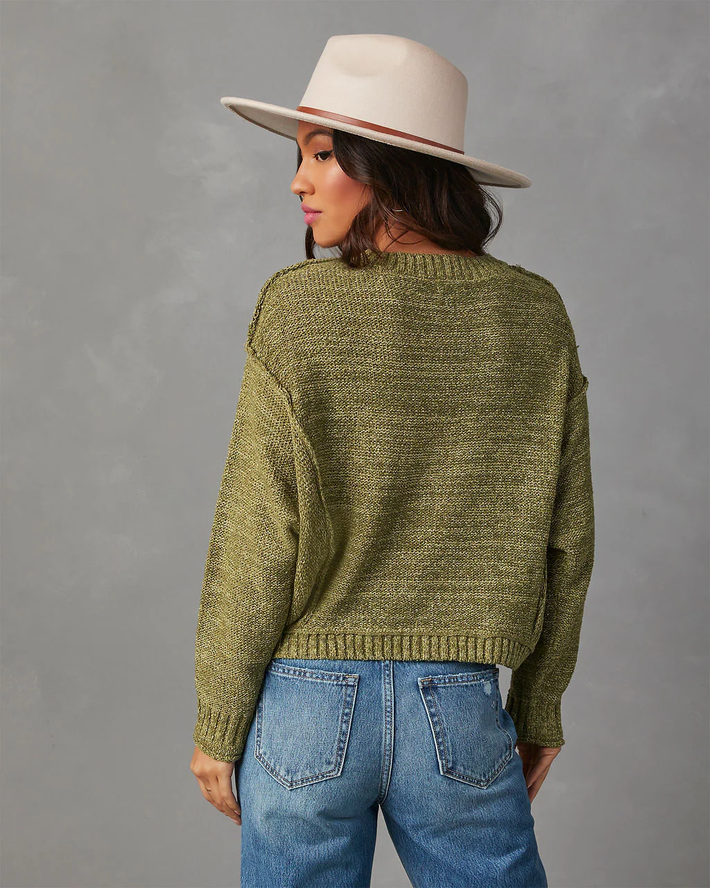 Hughes Crewneck Knit Sweater