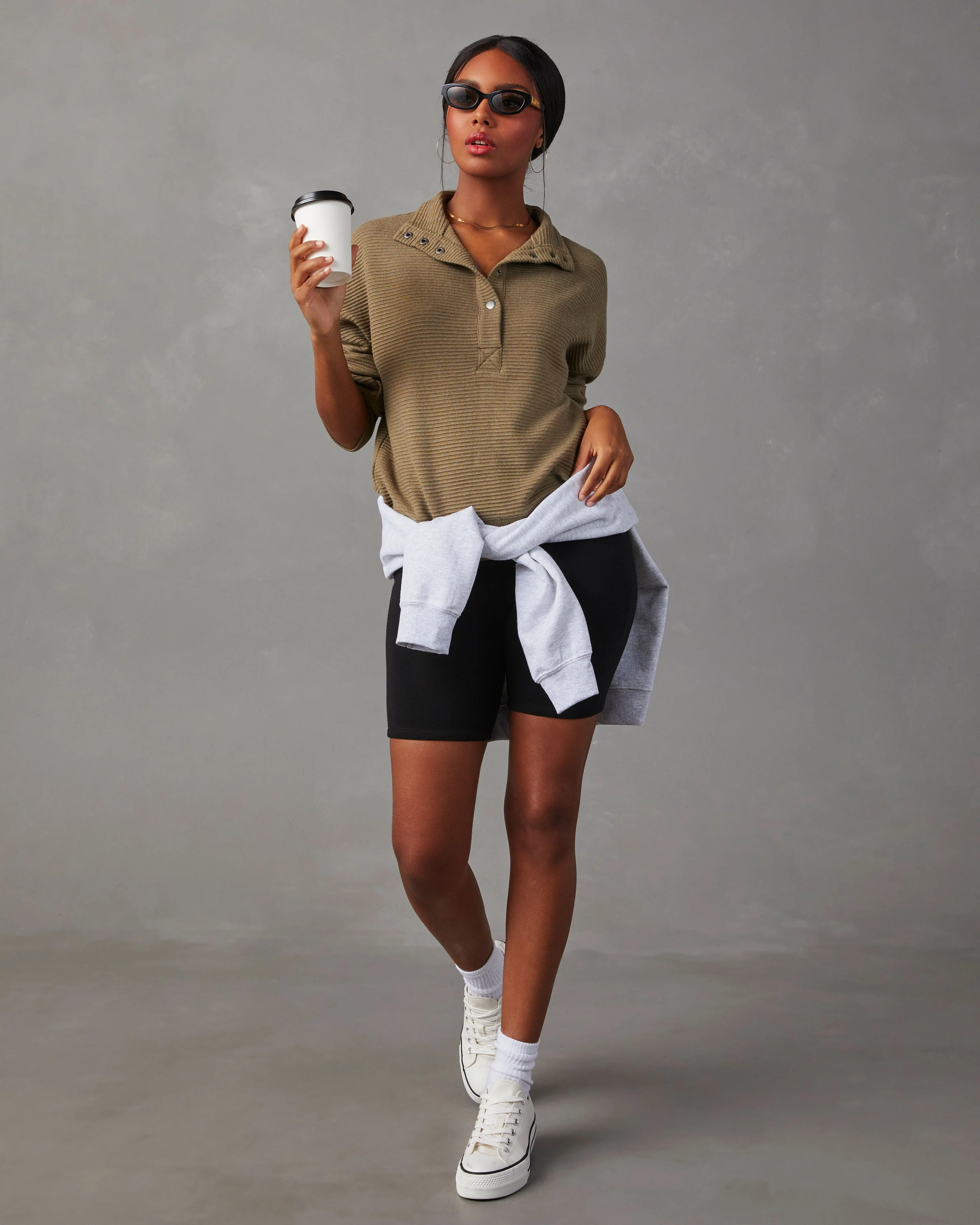 Kinsleigh Collared Pullover Sweater