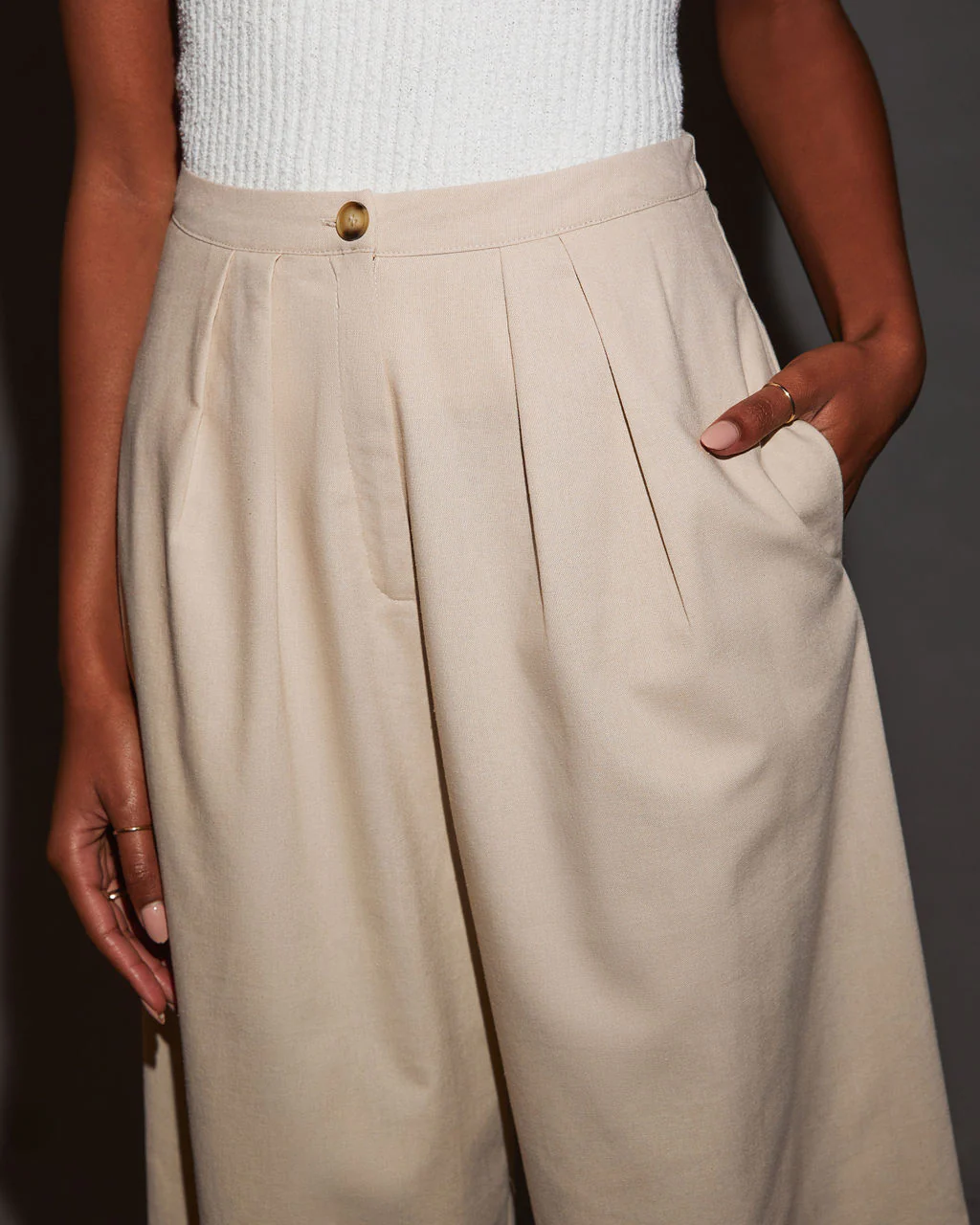 Galene High Rise Wide Leg Pants