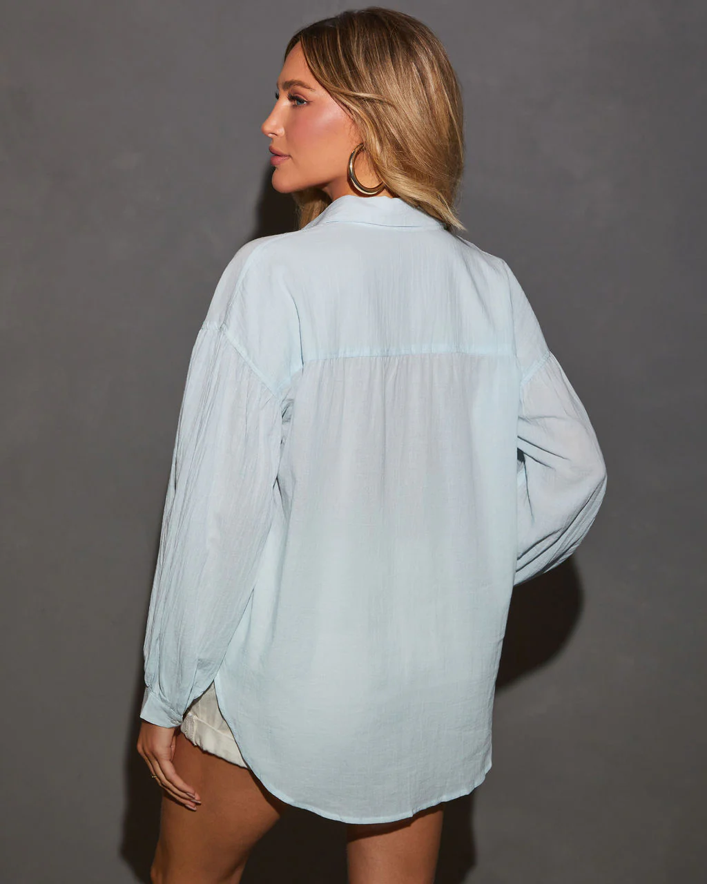 Julianne Long Sleeve Button Down Top