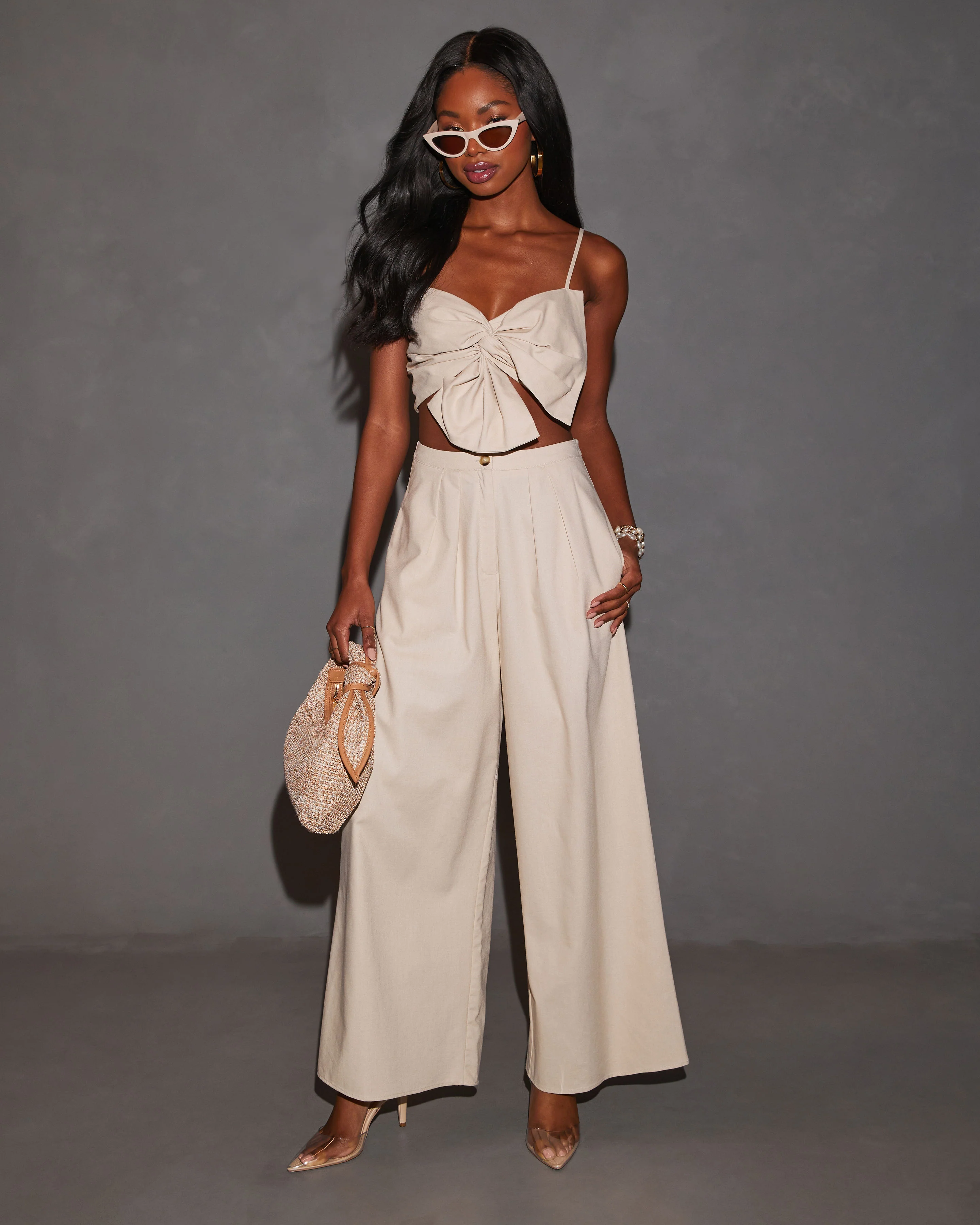 Galene High Rise Wide Leg Pants