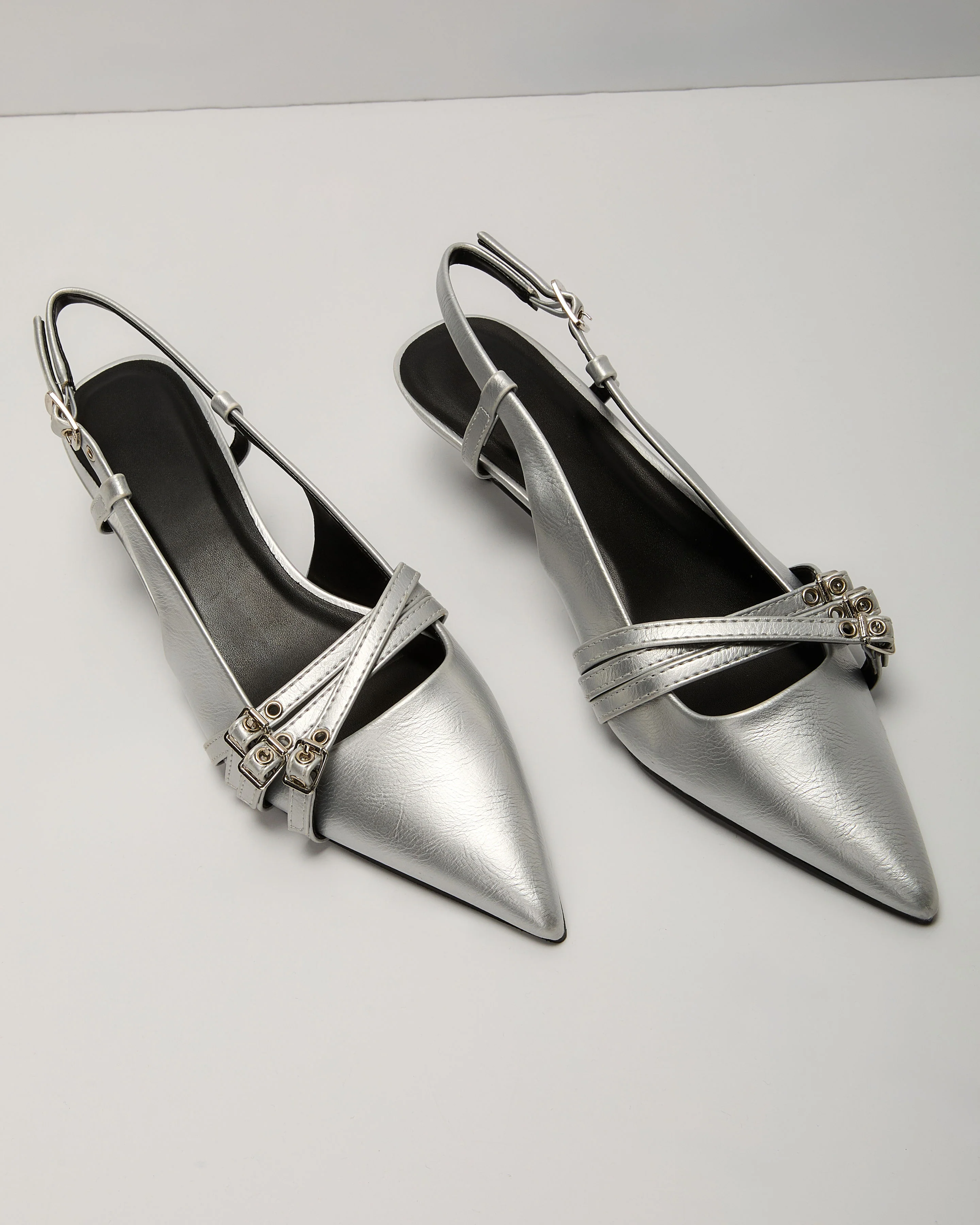 Cool Edge Slingback Kitten Heel