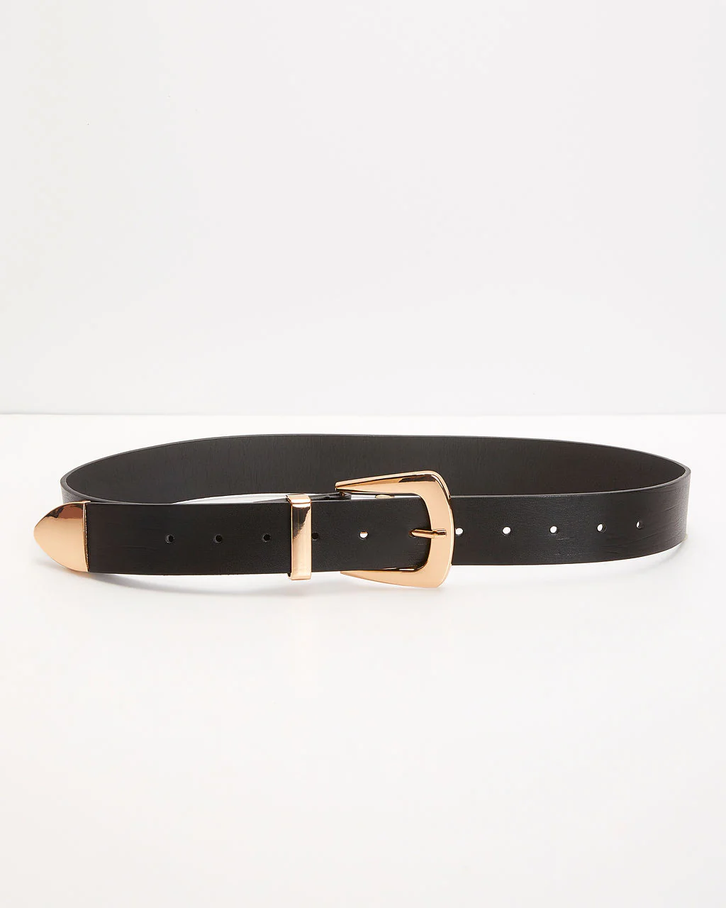 Pisces Wide Metal Tip Belt