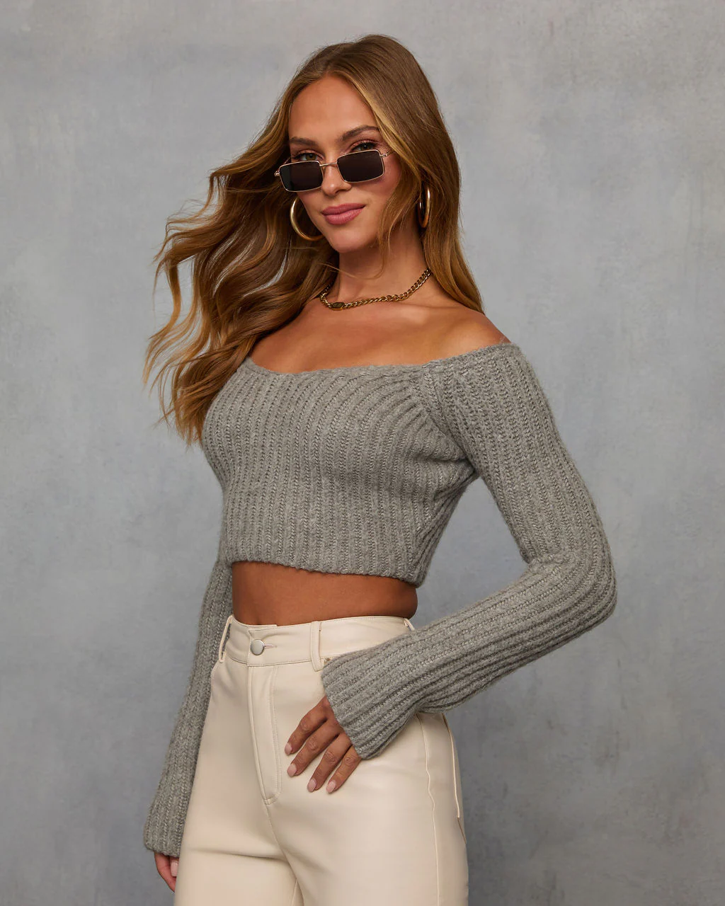 Smooth Charmer Ribbed Crop Top