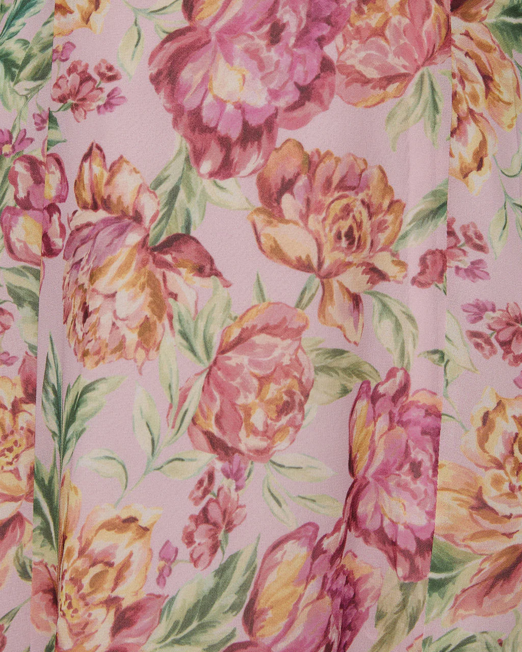 Dahlia Dreams Draped Floral Maxi Dress