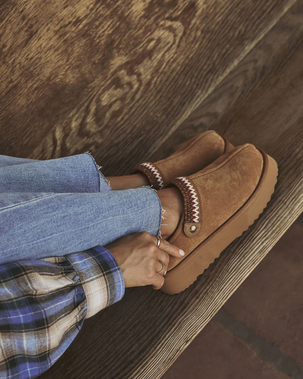 Selena Platform Slippers