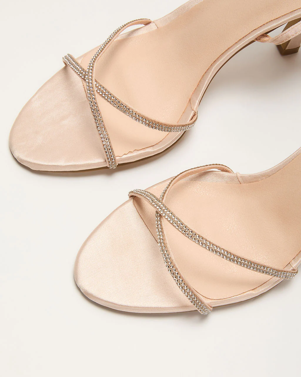 Out Tonight Rhinestone Vamp Heels