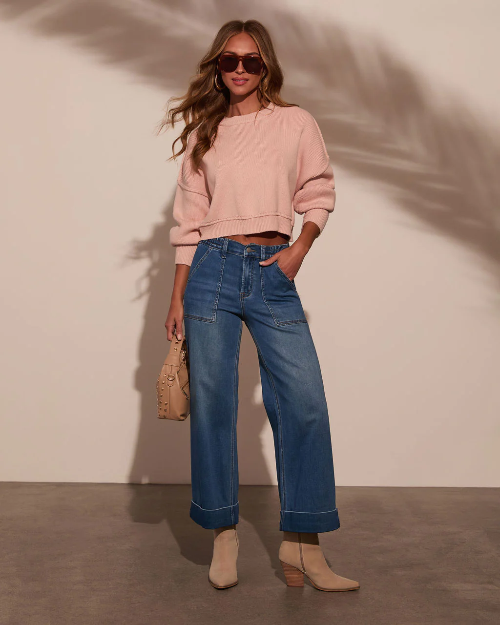 Decklan High Rise Wide Leg Jeans