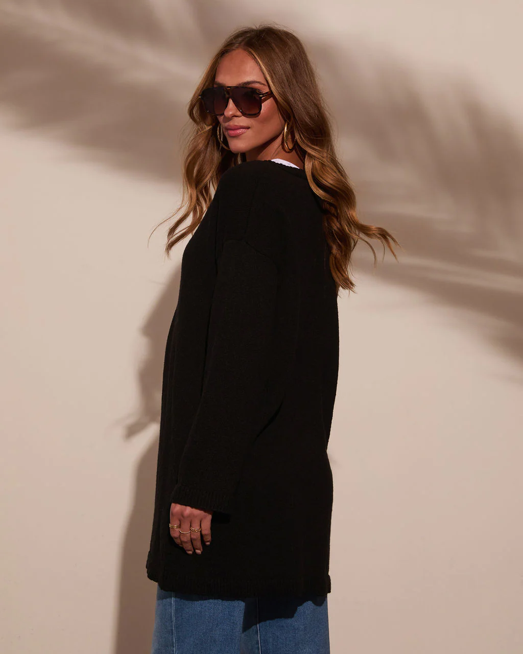 Away With You Oversized Dual Button Duster