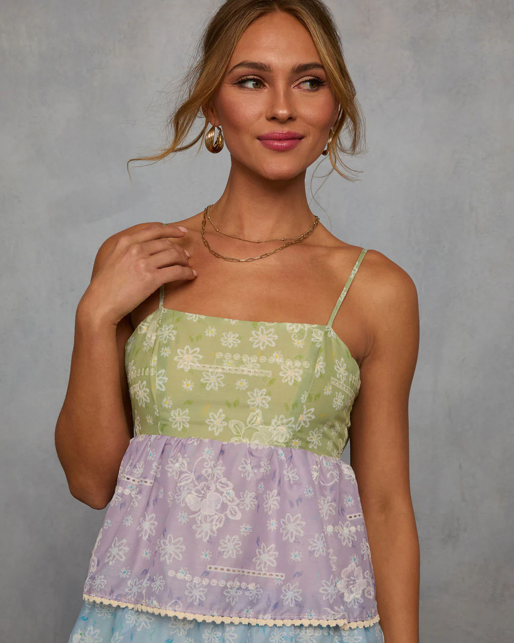 Willow Waltz Tiered Maxi Dress