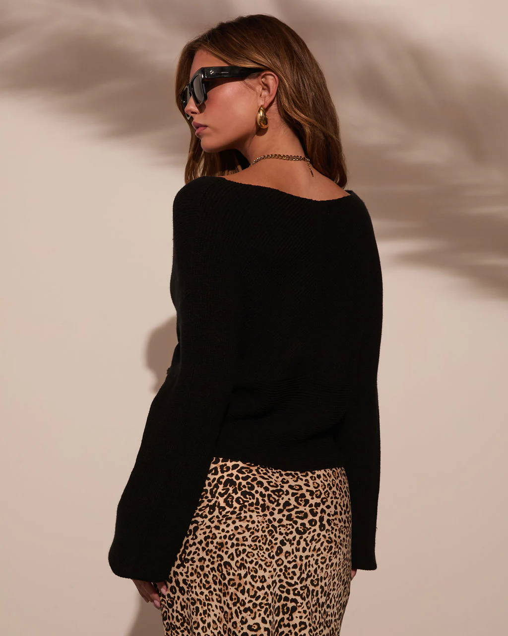 Morning Chill Criss Cross Off The Shoulder Sweater