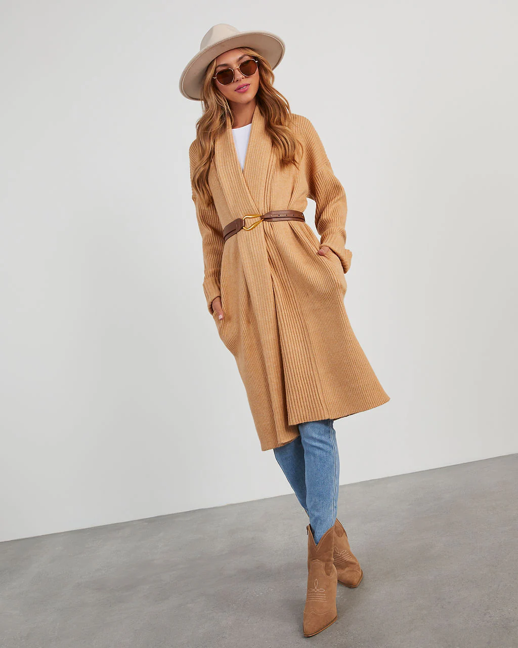 Hanson Oversized Knit Duster