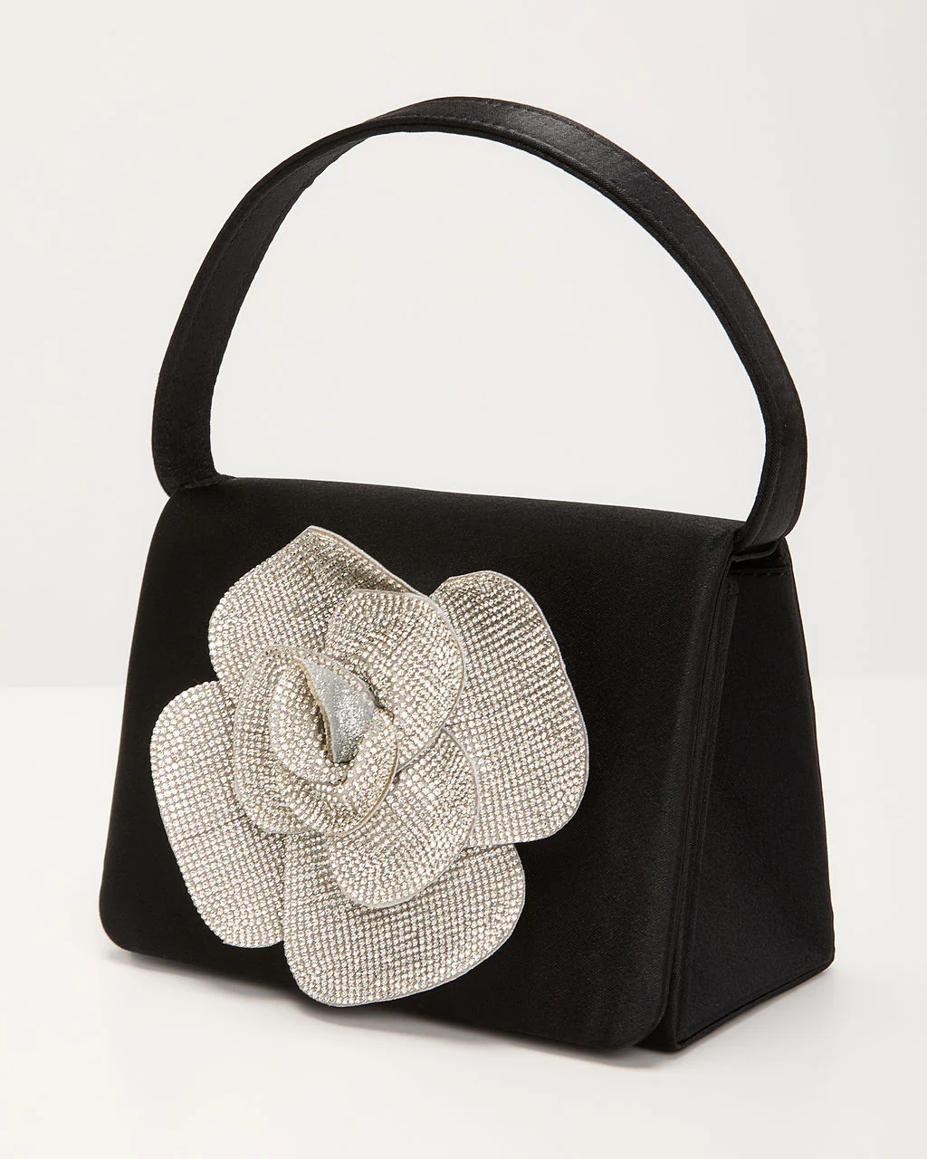 Yours Only Embellished Floral Handbag