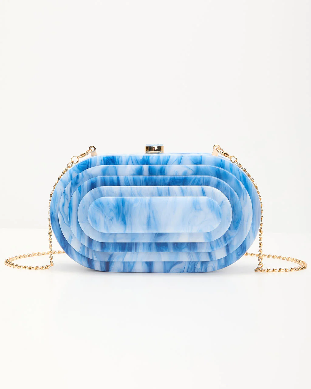 Juliette Acrylic Hard Case Clutch