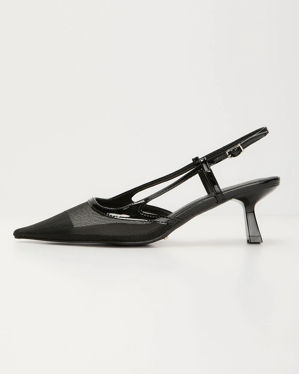 Moira Mesh Slingback Kitten Heel