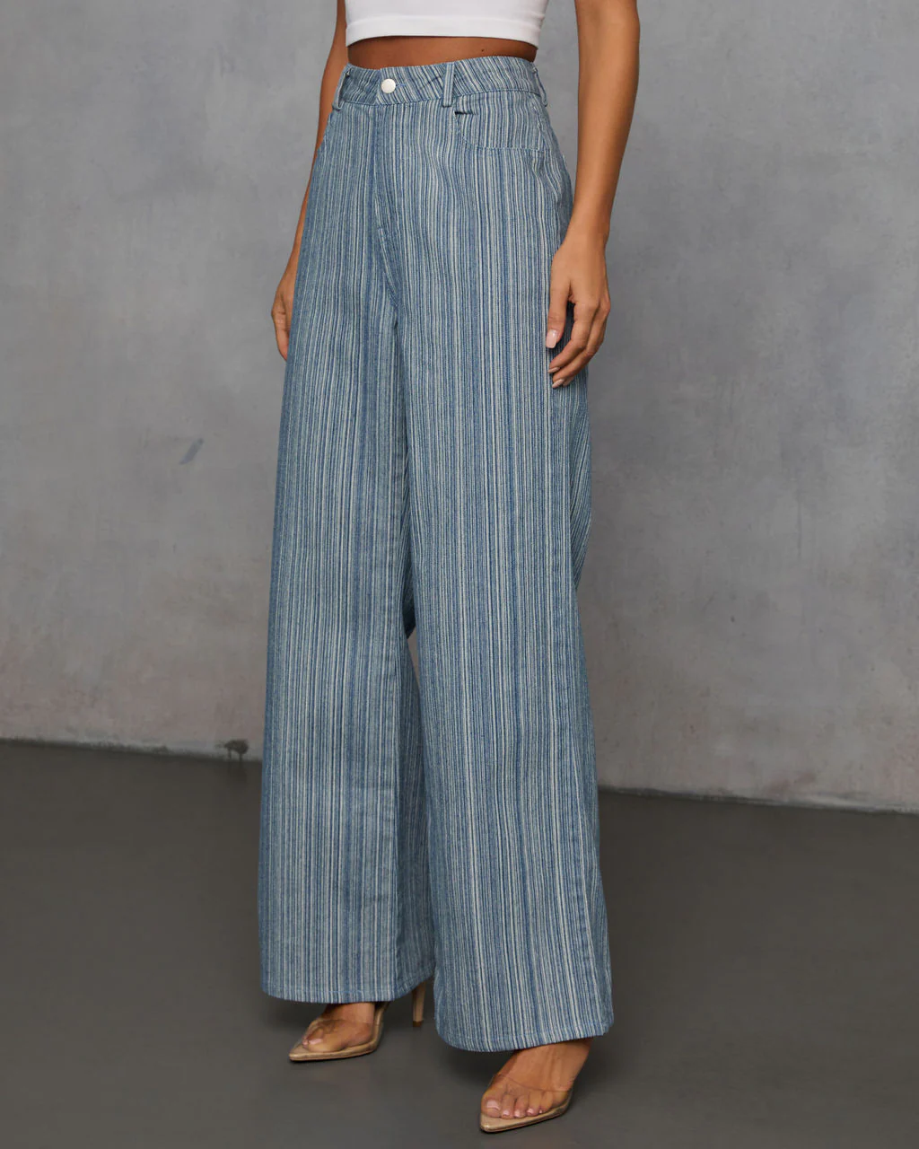 Silver Belles Straight Leg Denim Jeans