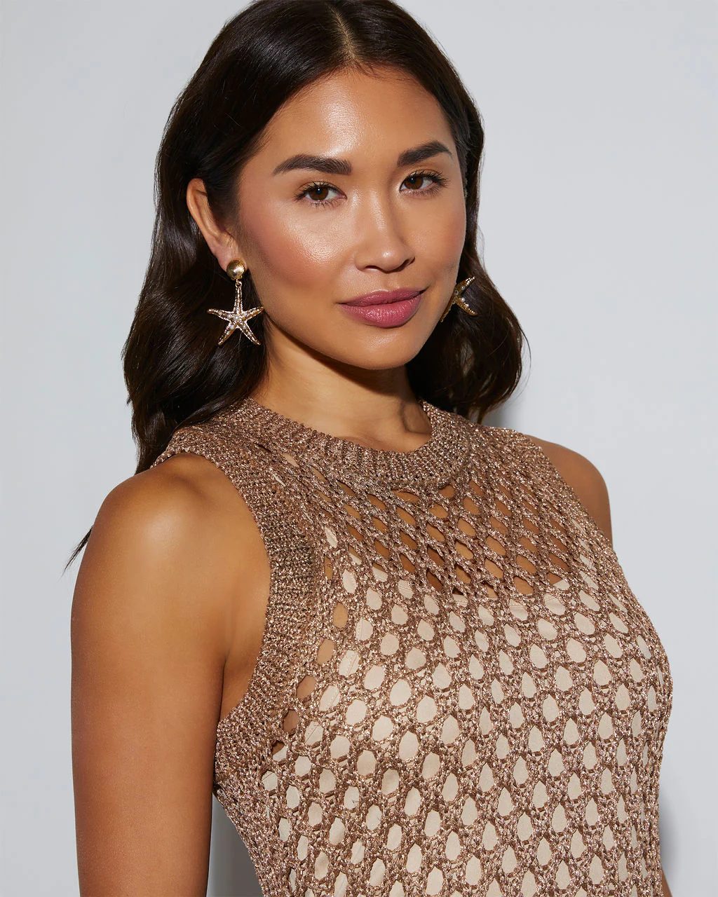 Starfish Drop Earrings