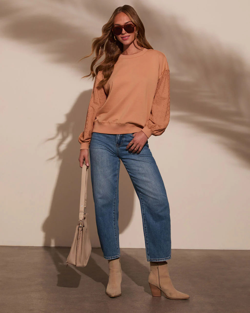 Annalisse Mid Rise Barrel Jeans