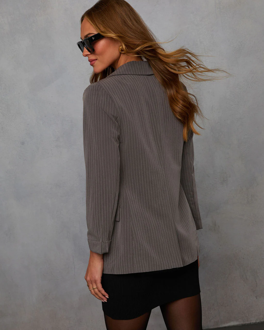 Biba Pinstripe Blazer