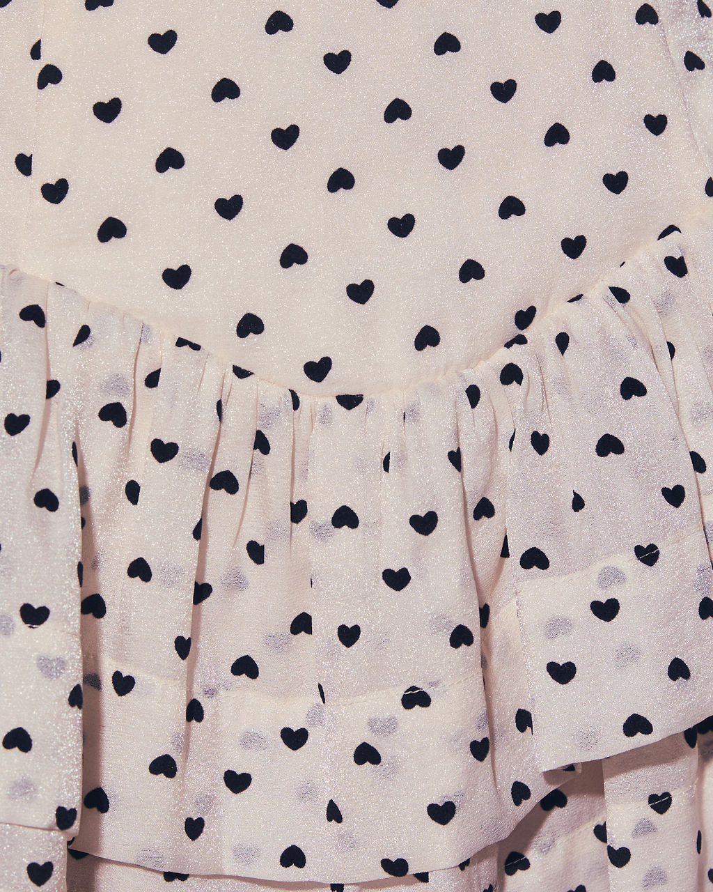 Untamed Love Ruffle Heart Mini Skirt