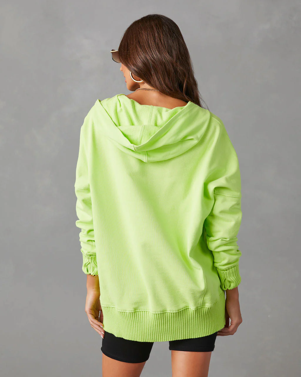 Mindful Cotton Pocketed Henley Hoodie