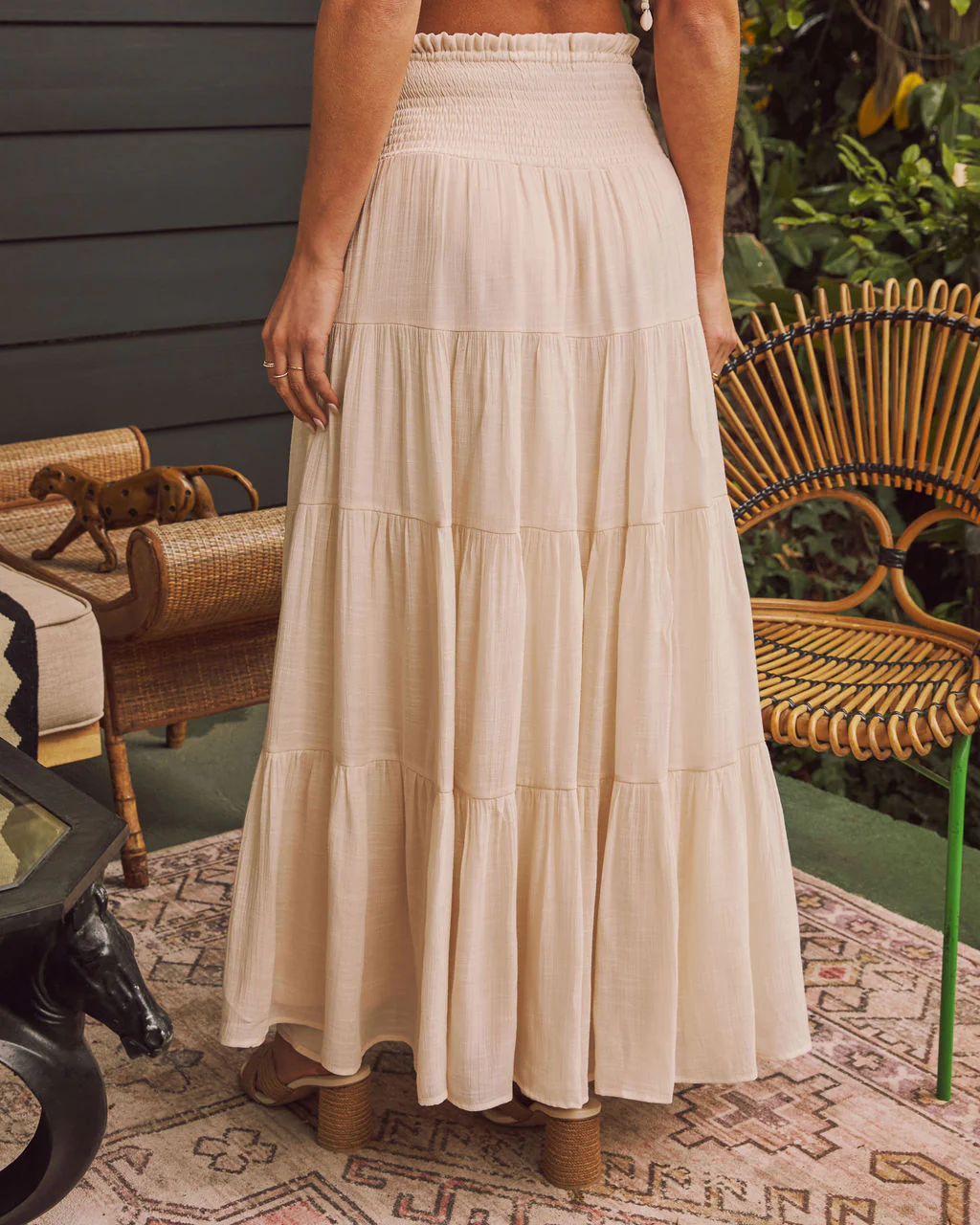 Dulce High Waisted Maxi Skirt