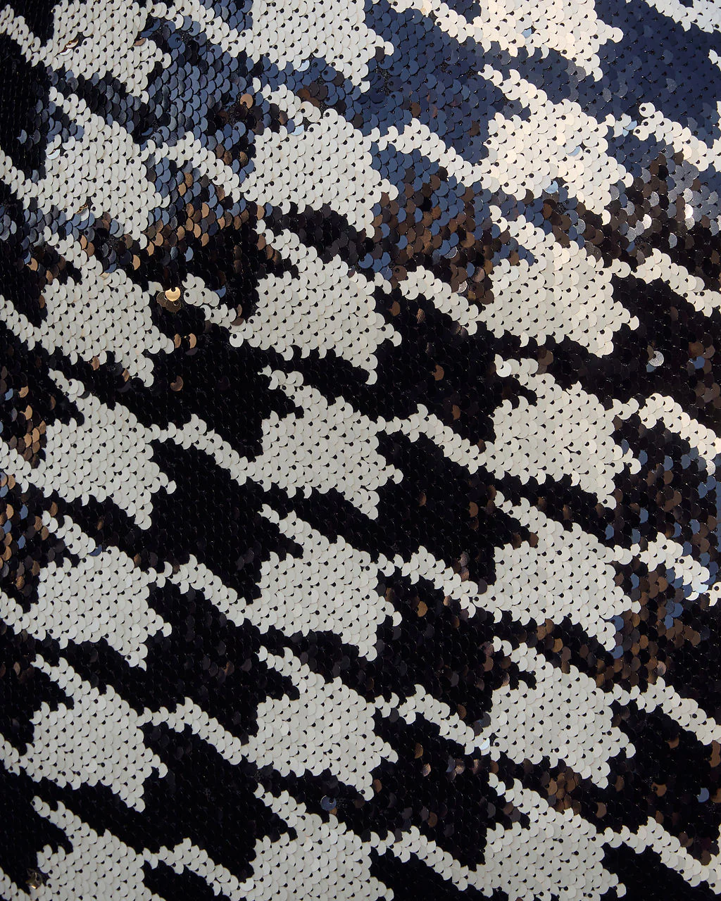 Frosted Cheer Houndstooth Mini Skirt