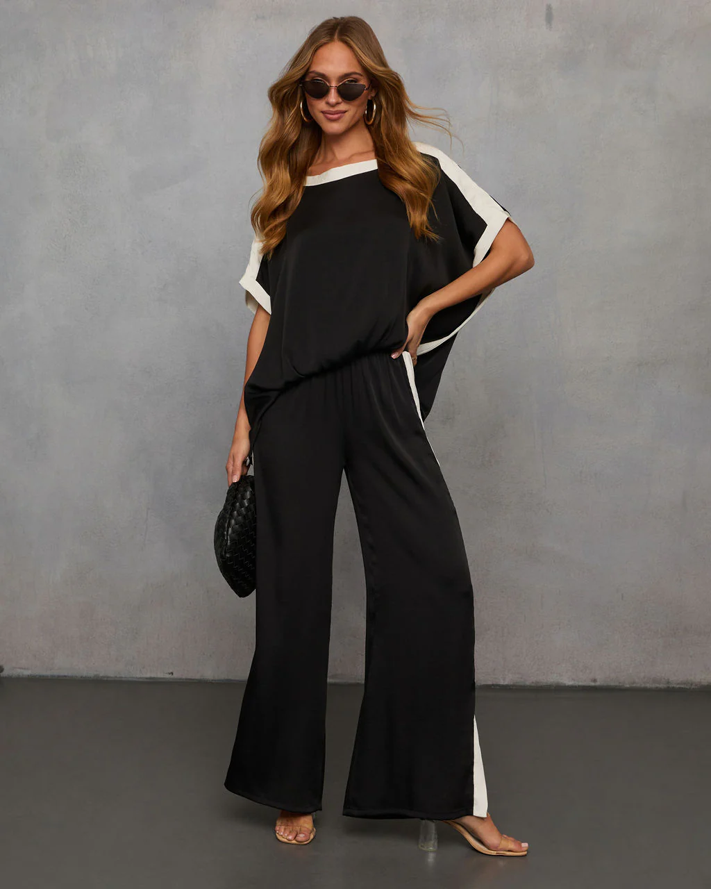 Lainey Contrast Trim Top