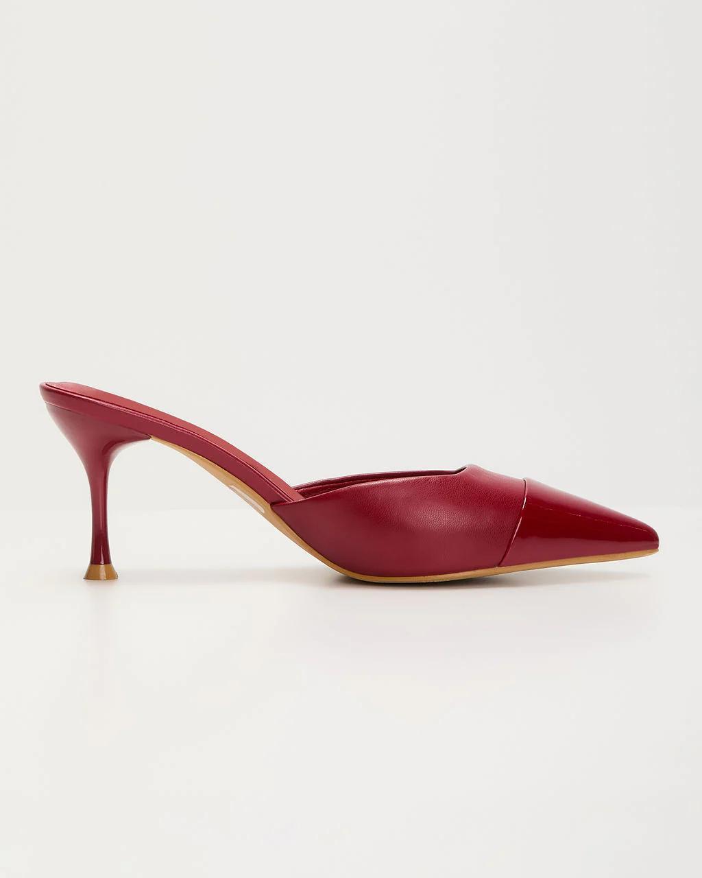 Love Affair Two Tone Pointed Toe Mule