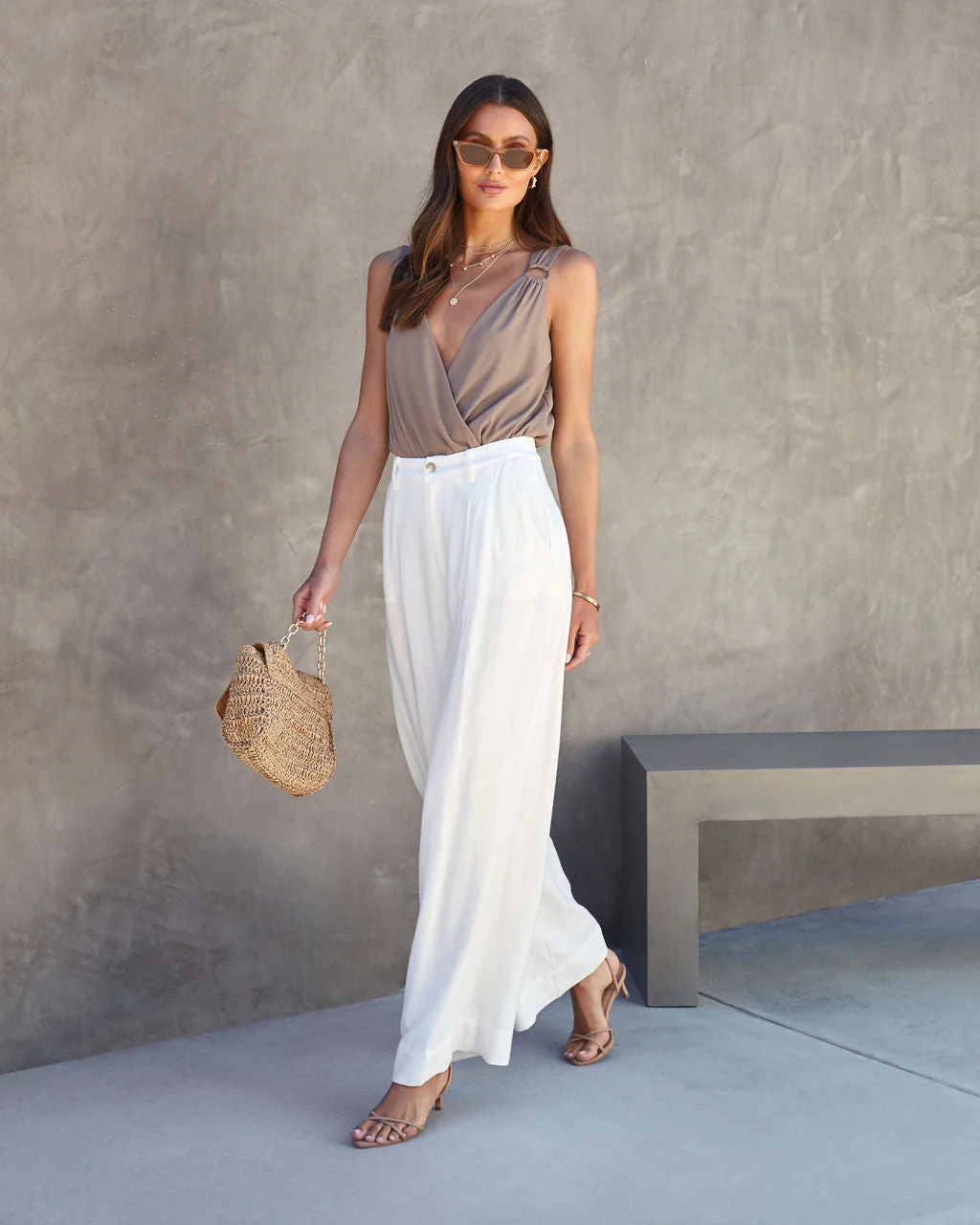 Farida Drape Bodysuit