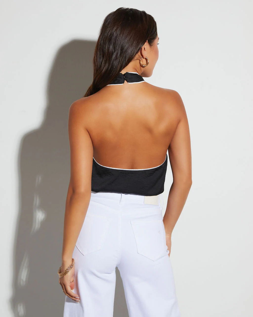 Midnight Muse Halter Neck Bodysuit