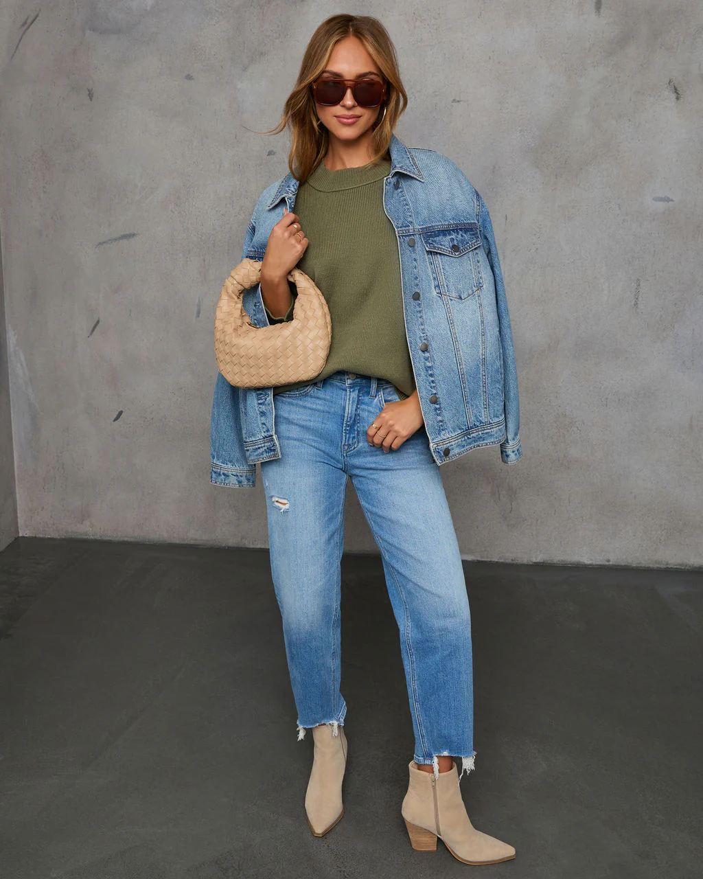 Elouise Knit Oversized Pullover Sweater