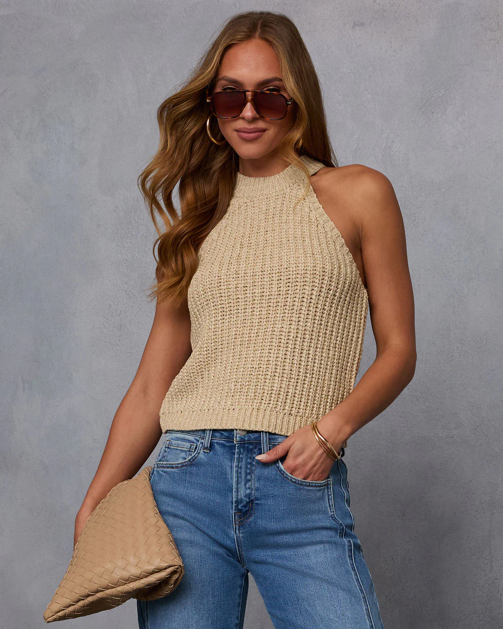 Morana Crochet Sweater Tank