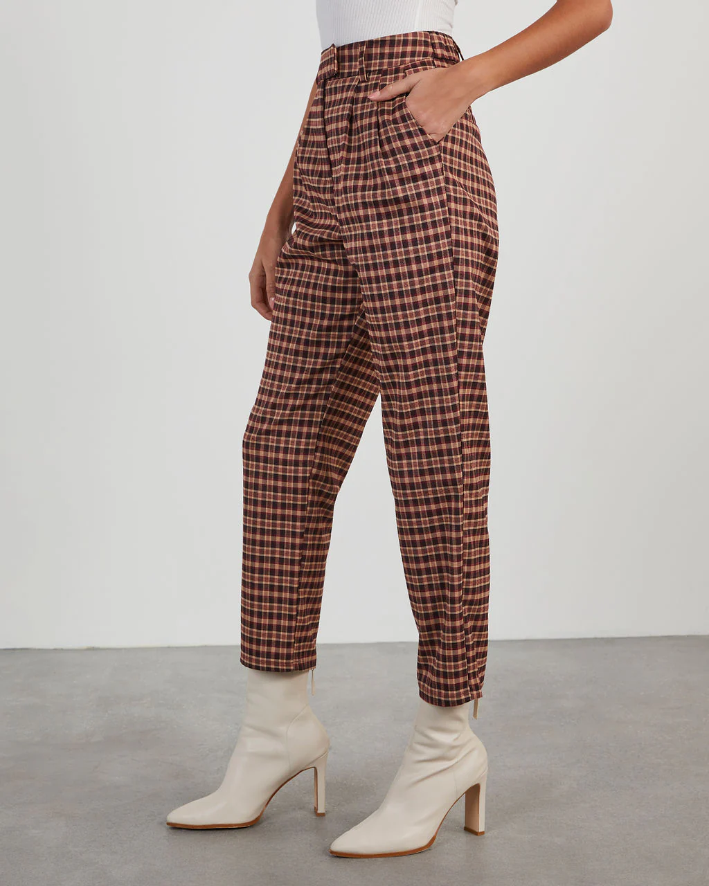 Connelly Plaid Trouser Pants
