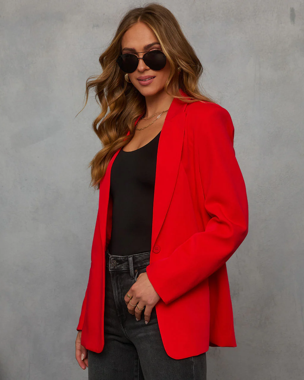 Standards Pocketed Blazer