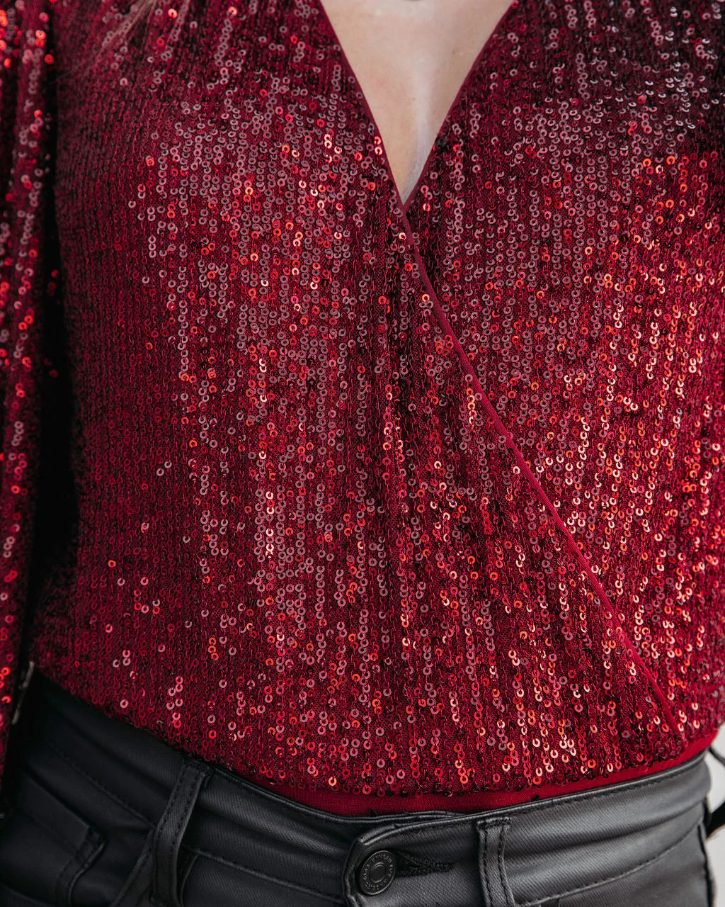 Shine Like No Other Sequin Bodysuit