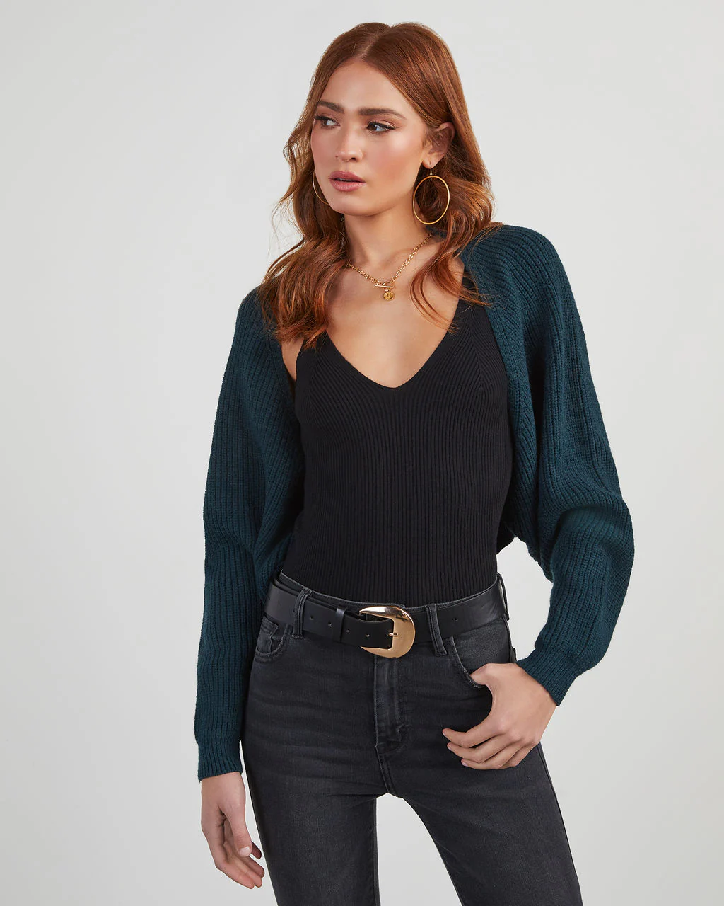 Lanelle Open Front Cardigan