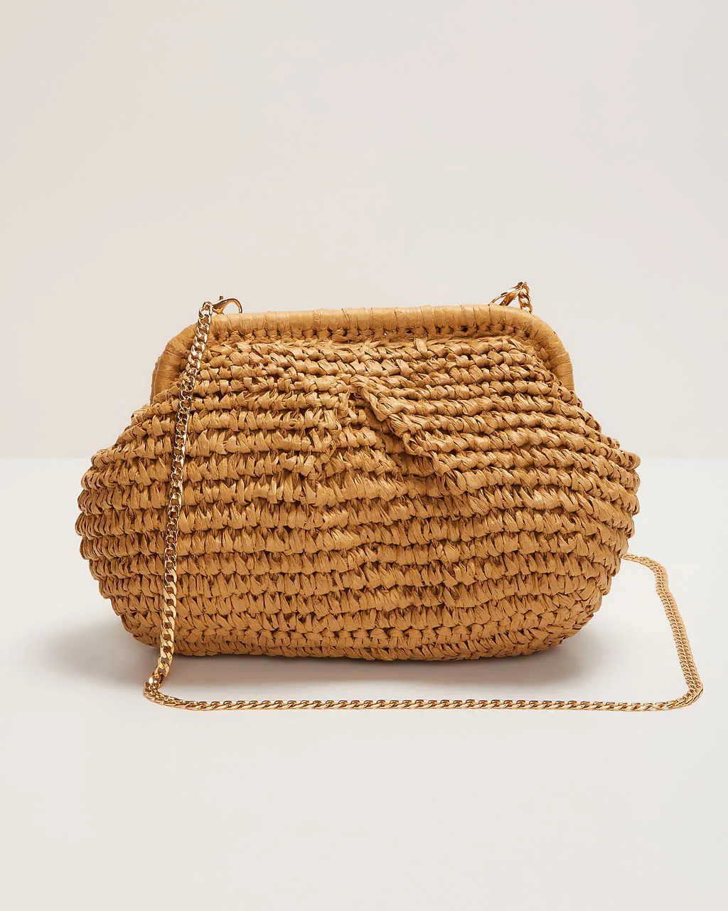 Poolside Straw Pouch Clutch