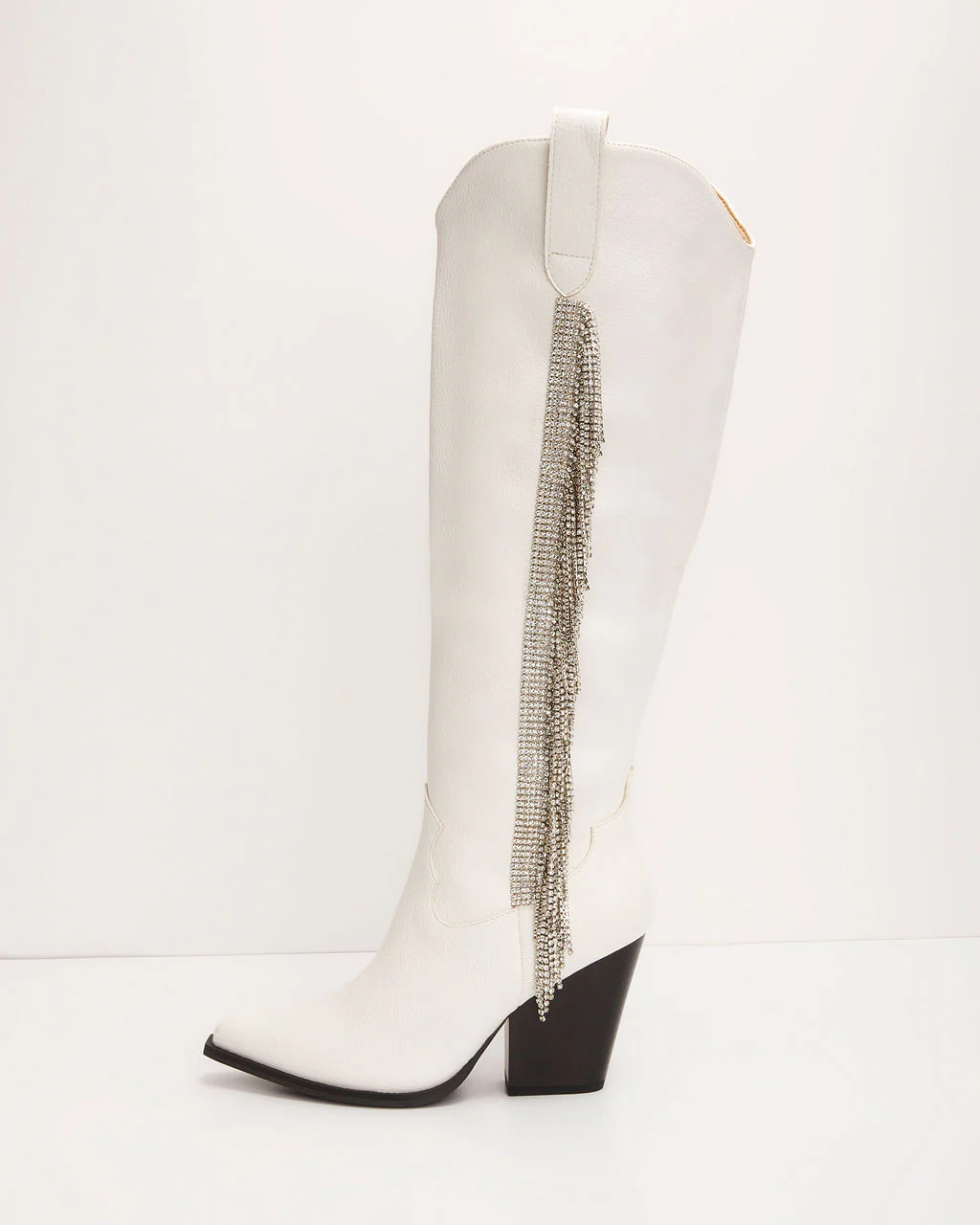 Bellatrix Rhinestone Fringe Western Boots