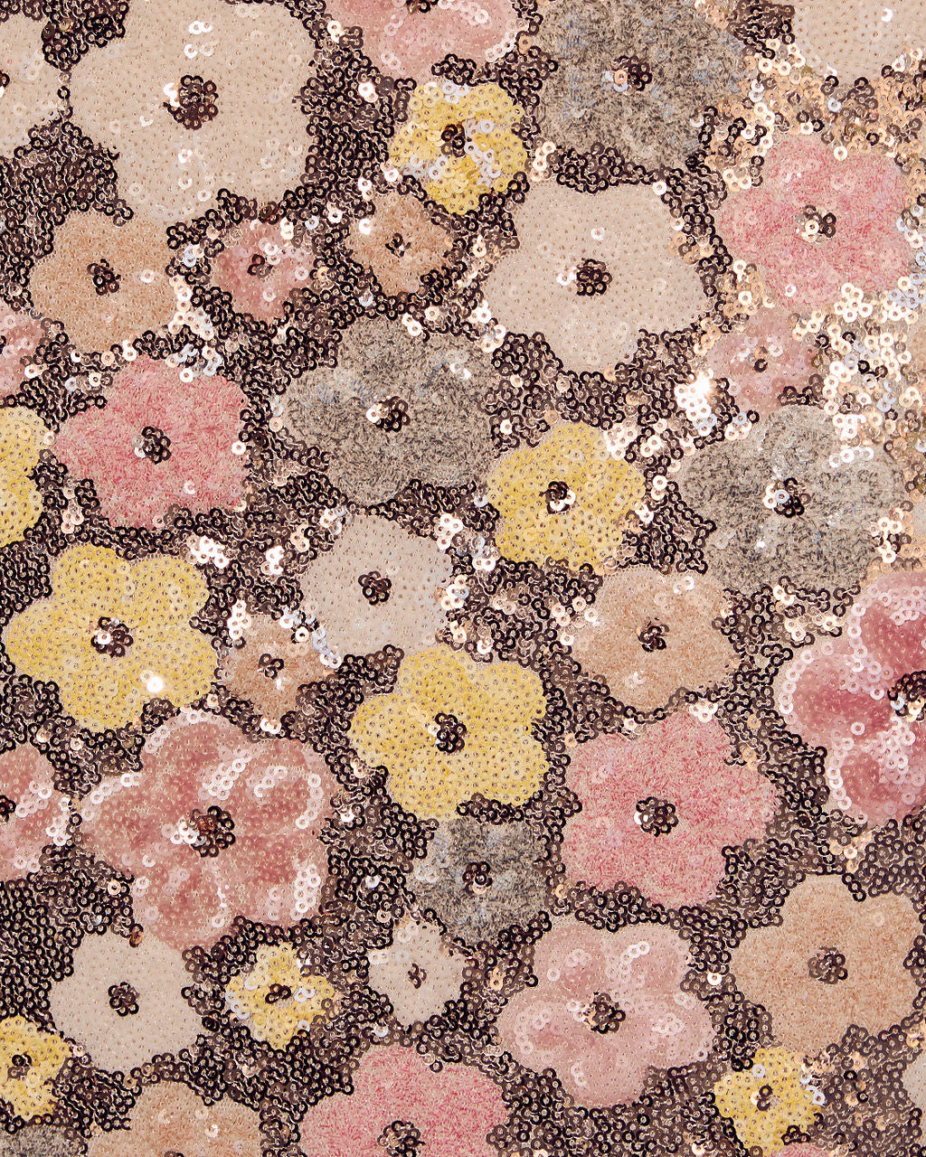 Bloomlight Floral Sequin Maxi Dress