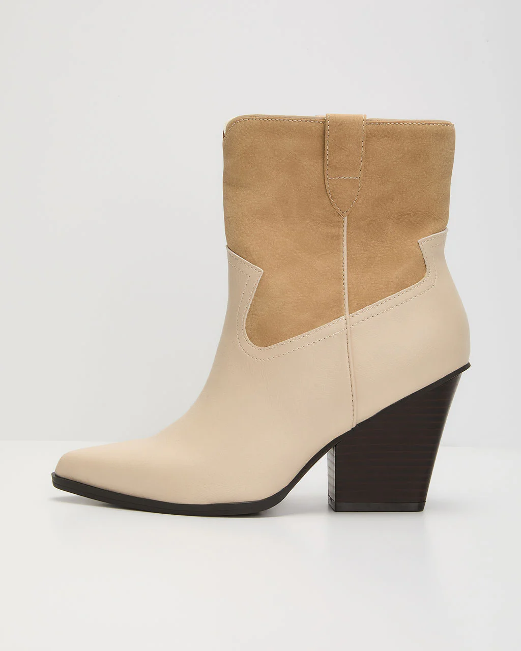 Saddle Up Colorblock Western Booties
