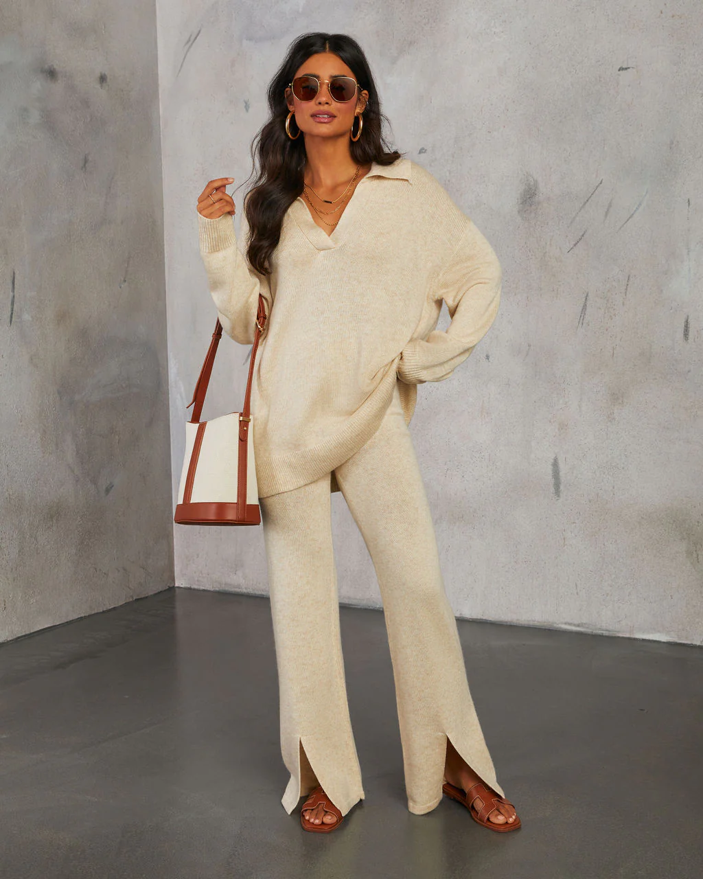 Somerset Front Split Pants