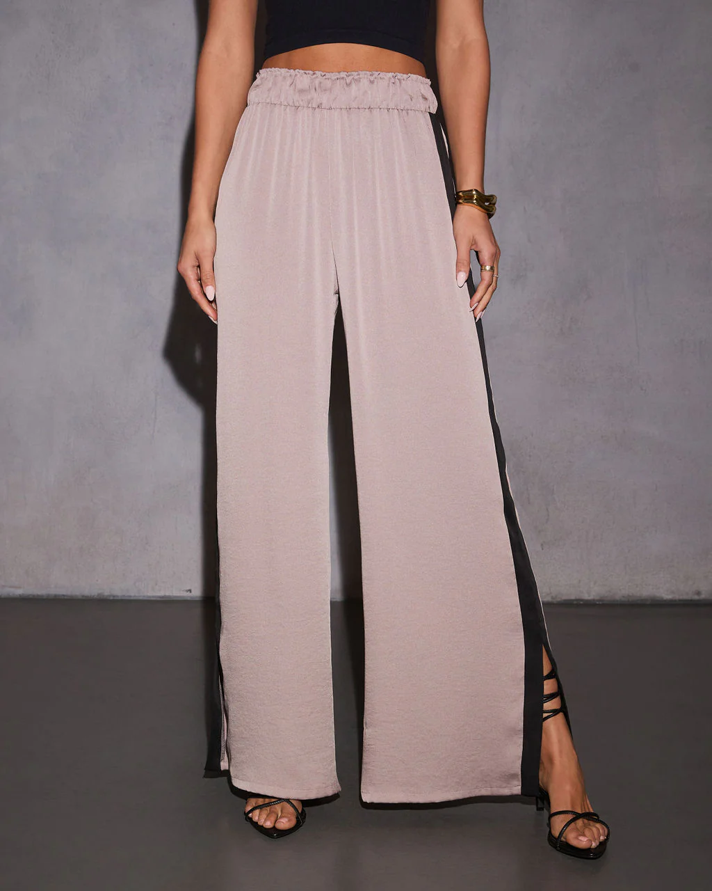Lainey Contrast Trim Pants