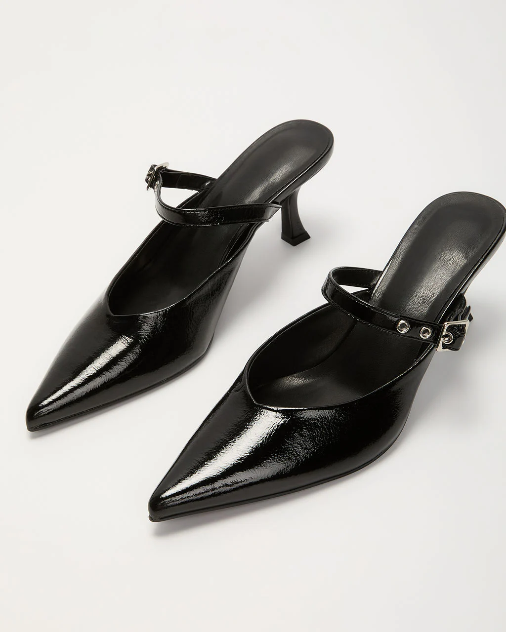 Lenay Strap Heeled Mules