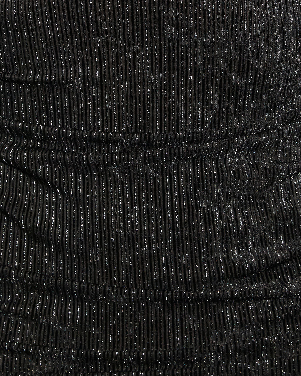 Silent Night Metallic Lurex Mini Dress