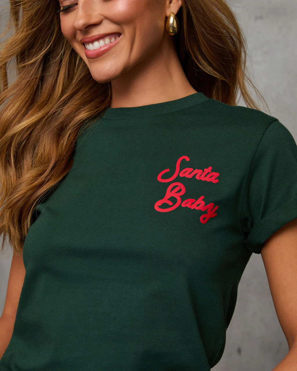 Santa Baby Short Sleeve Tee