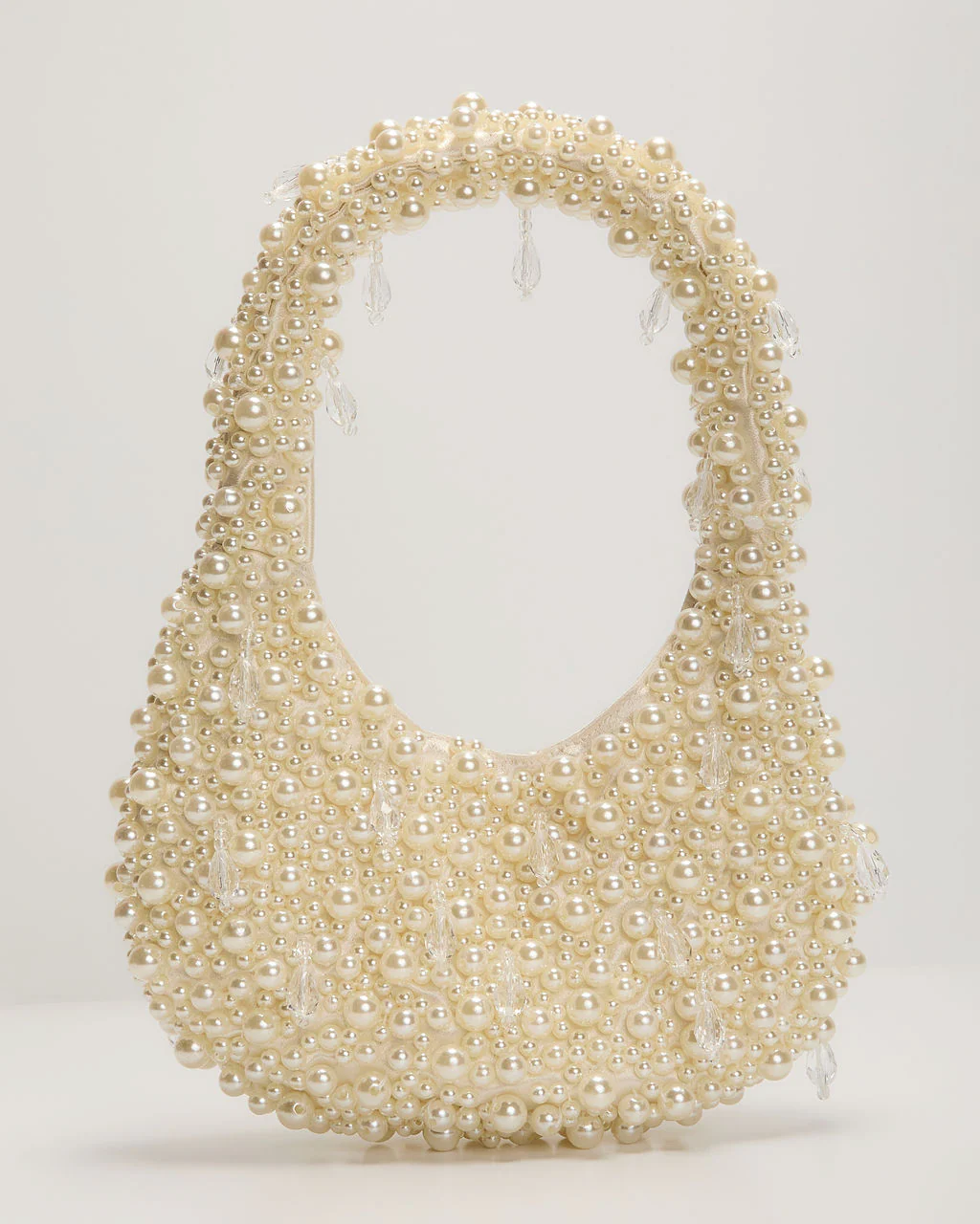 Lilah Pearl Embellished Shoulder Bag