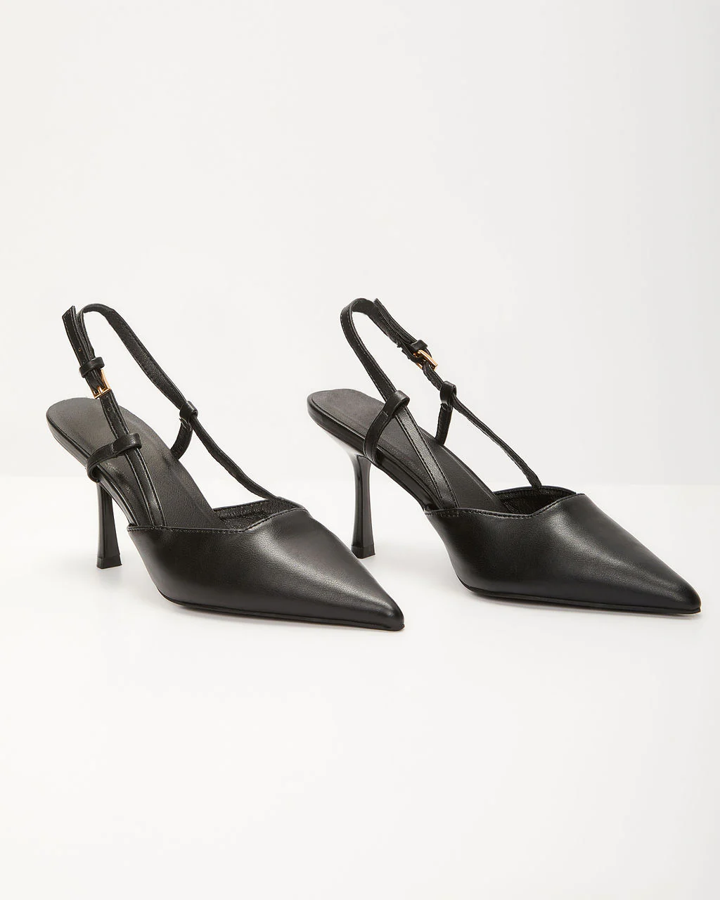 Isabel Pointed Toe Slingback Heels