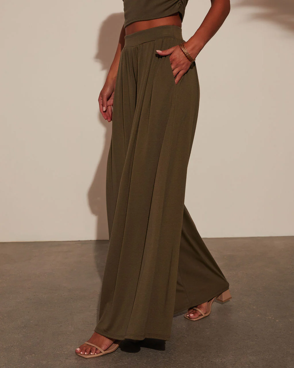 Tatum High Waisted Wide Leg Pants