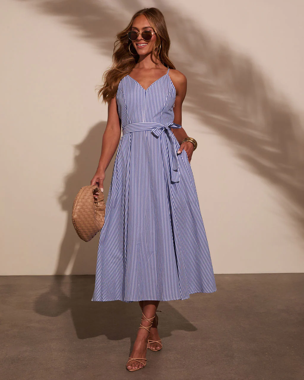 Lilliana Fit And Flare Midi Dress